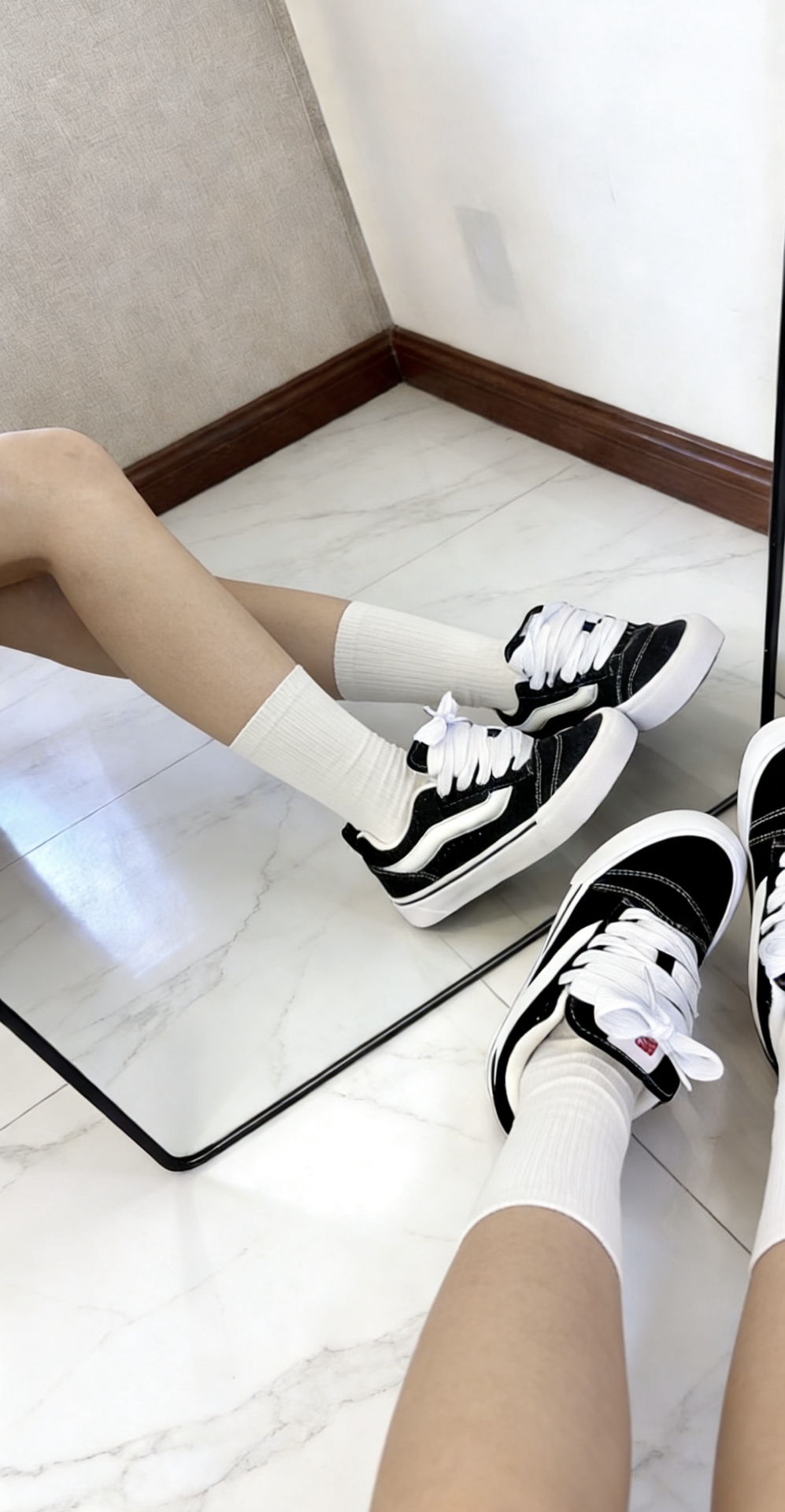 黑白配yyds！这鞋四季都好搭👟