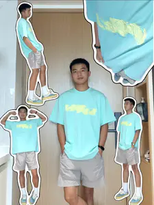 男生夏天穿这个颜色真的太显白了