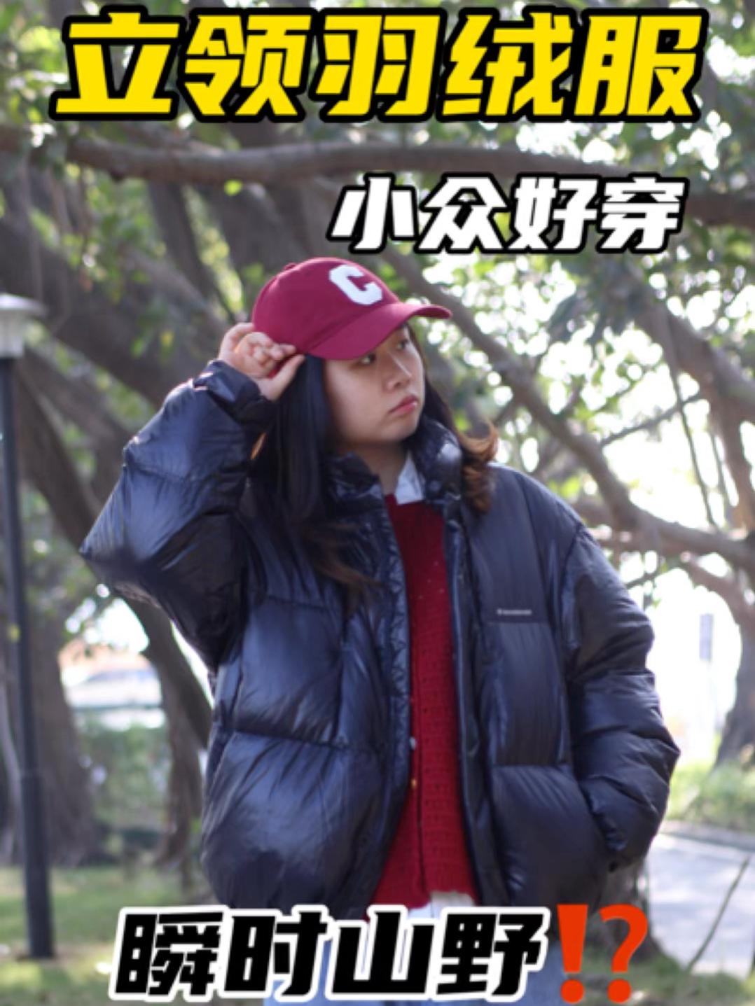 小众好穿立领羽绒服|千元级质感