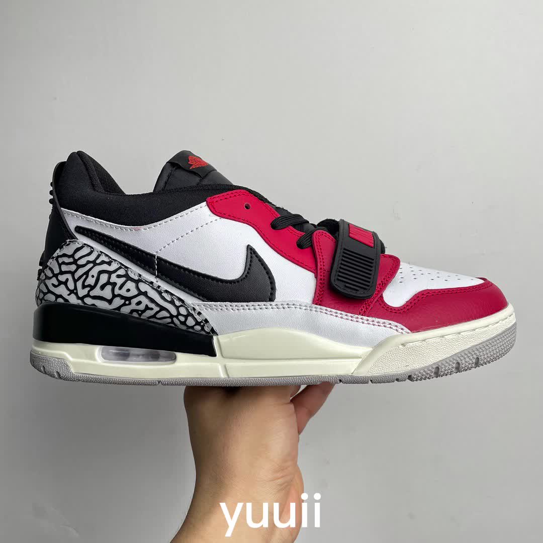 Air Jordan Legacy 312 Low Chicago 芝加哥
低帮复古篮球鞋 白红