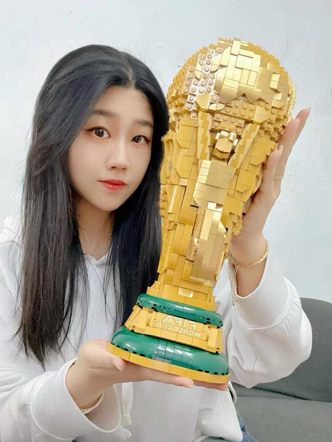 🧩耗时6小时!我的乐高大力神杯终于完工啦🏆