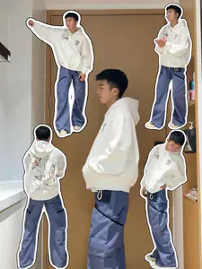 街头工装Vibe一下😆|质感在线的和平鸽卫衣