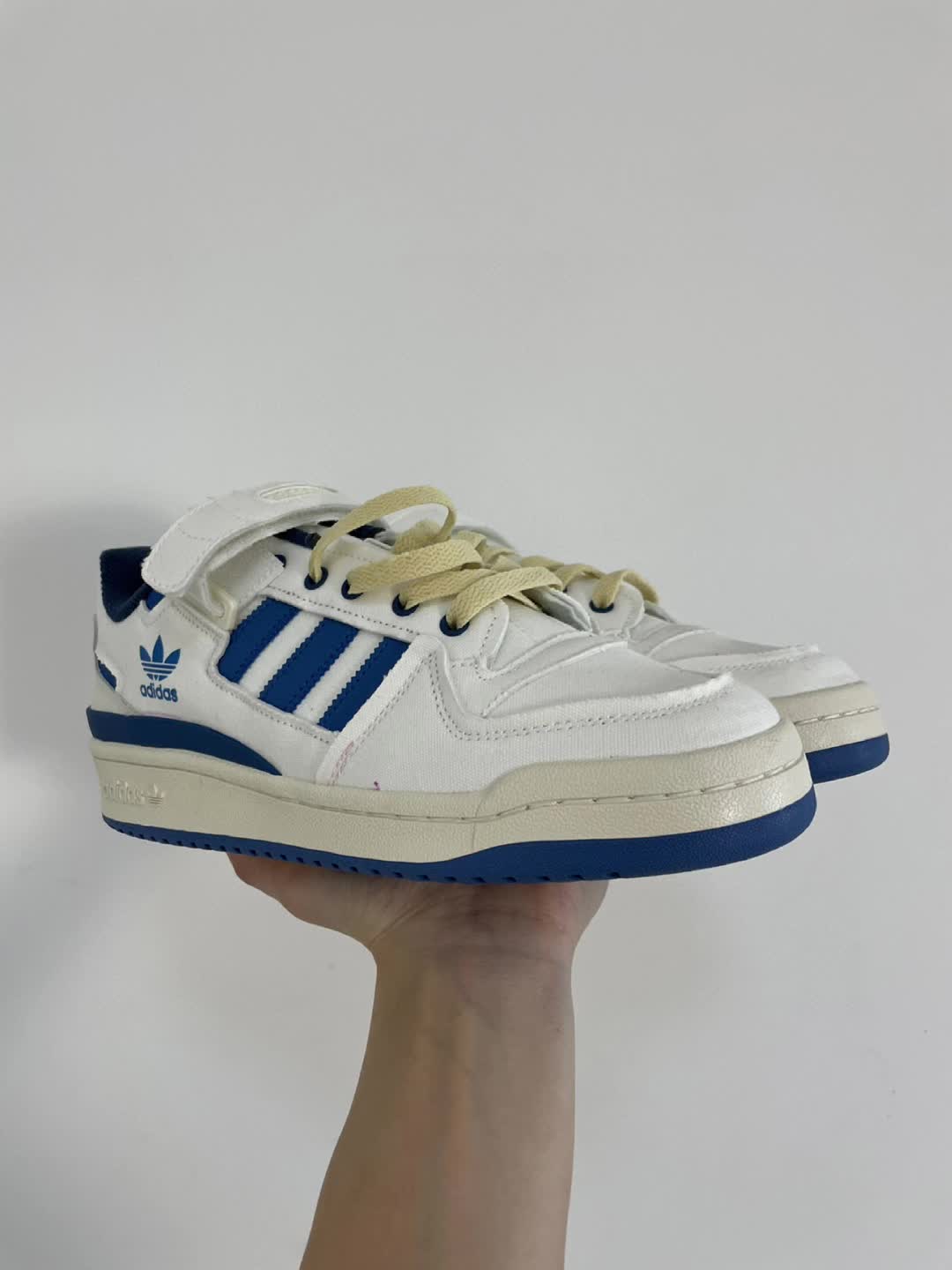 adidas originals Forum 白蓝 实拍展示