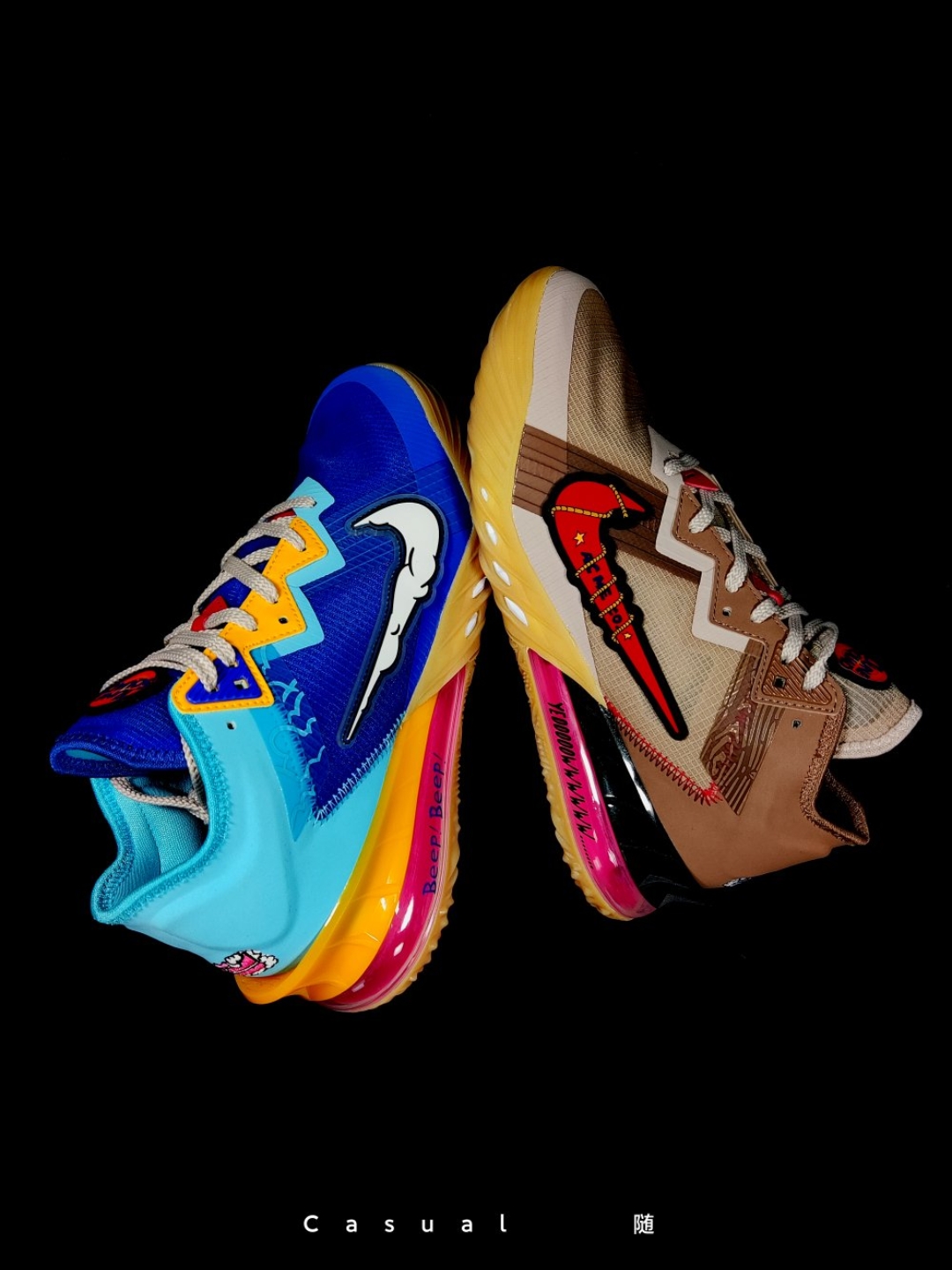        LeBron的球鞋真的一直