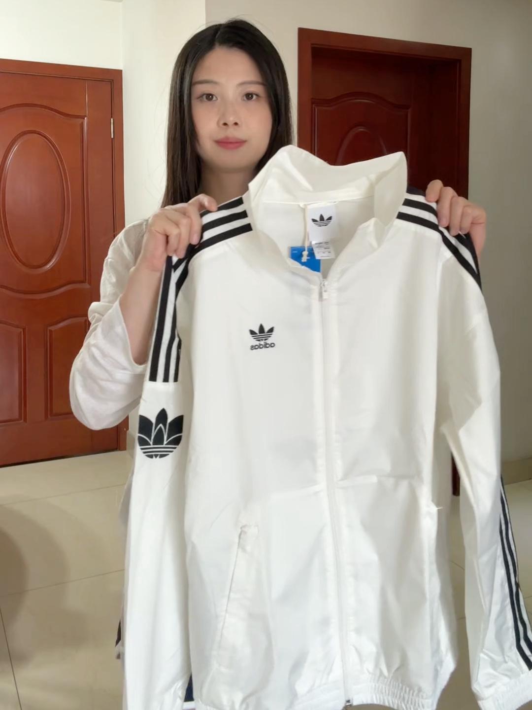 阿迪白月光外套真实测评！