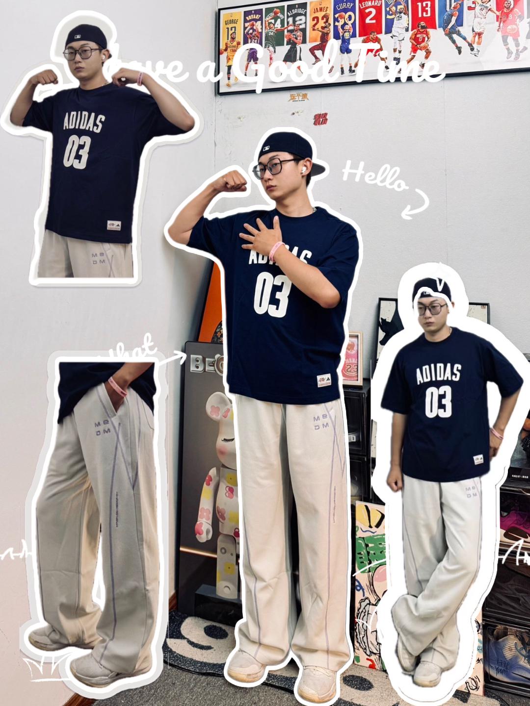 178高瘦男|复古运动风Street style穿搭已就位🎱🌟
