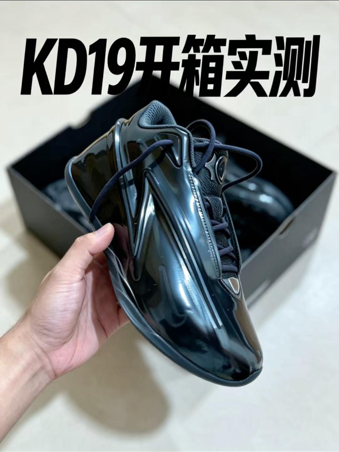 全黑低调狠活，KD19黑武士实战球鞋开箱体验