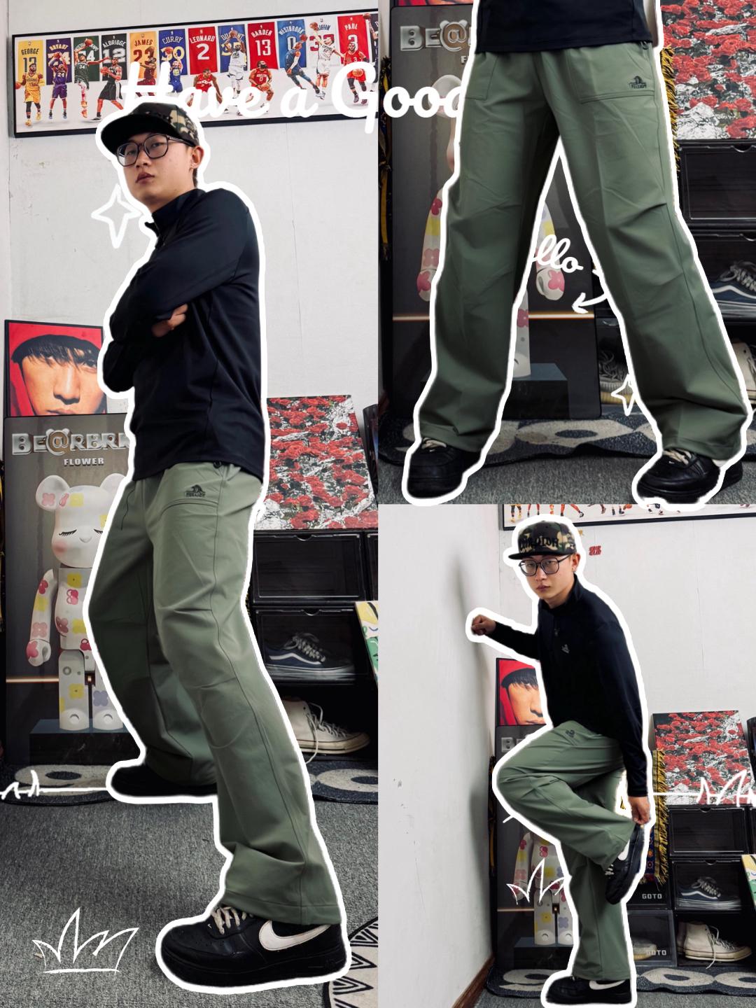 178/150微胖男城市轻户外｜伯希和速干长裤👖上身实测🚶‍➡️