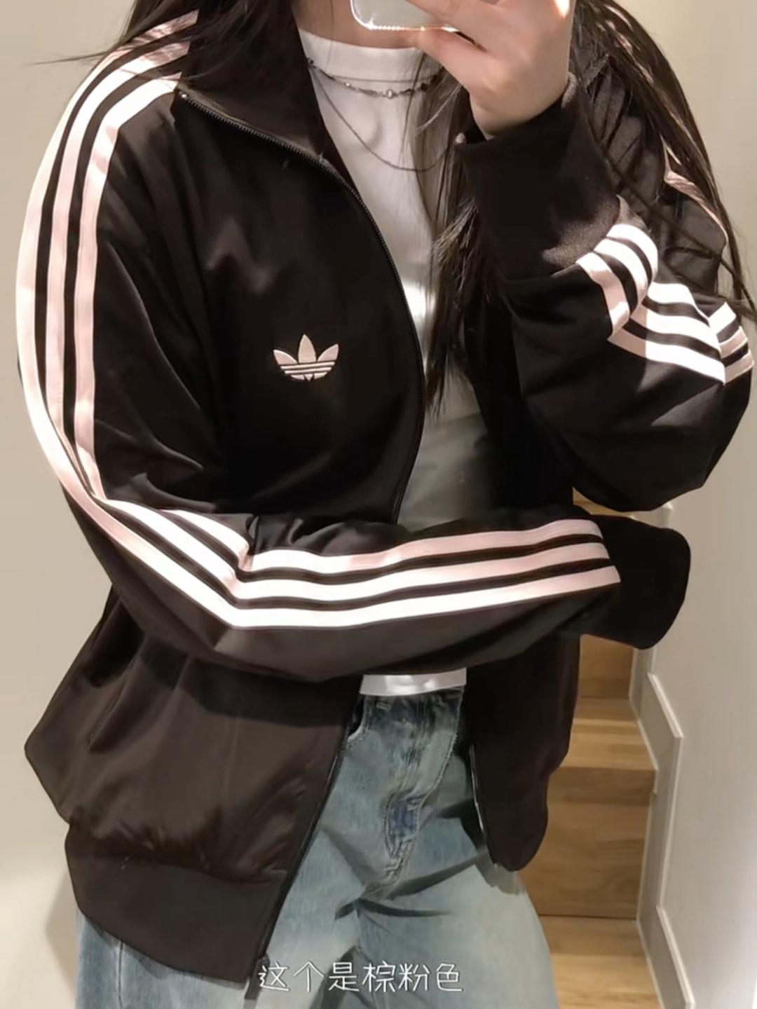 韩女们都喜欢穿的粉棕配色外套！