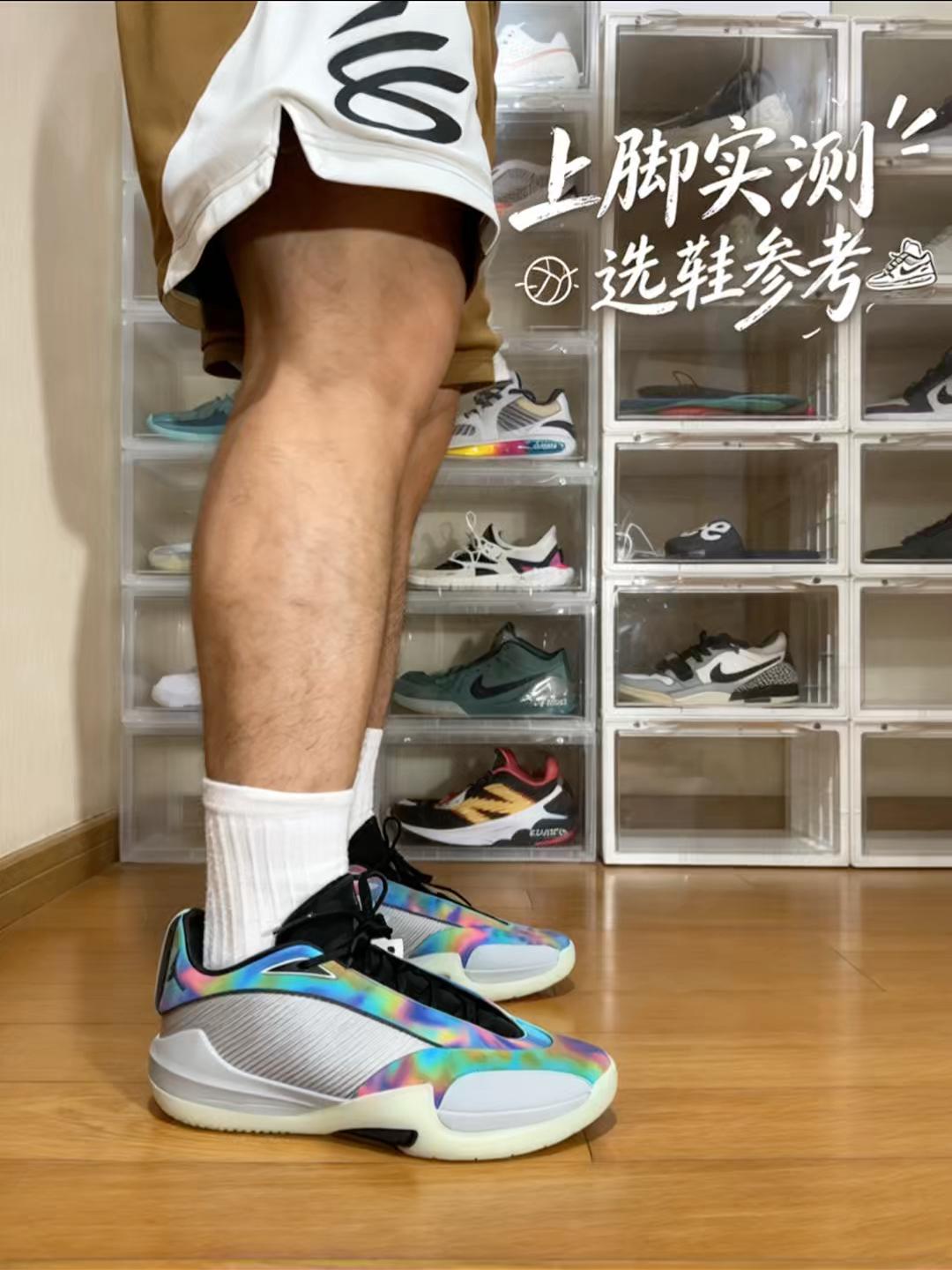 Jordan Triangle静态上脚,滚动流畅回弹干脆