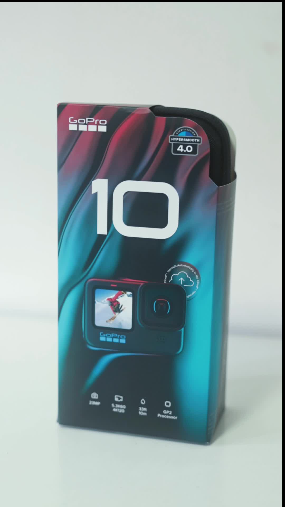 沉浸式开箱|GoPro10运动相机开箱