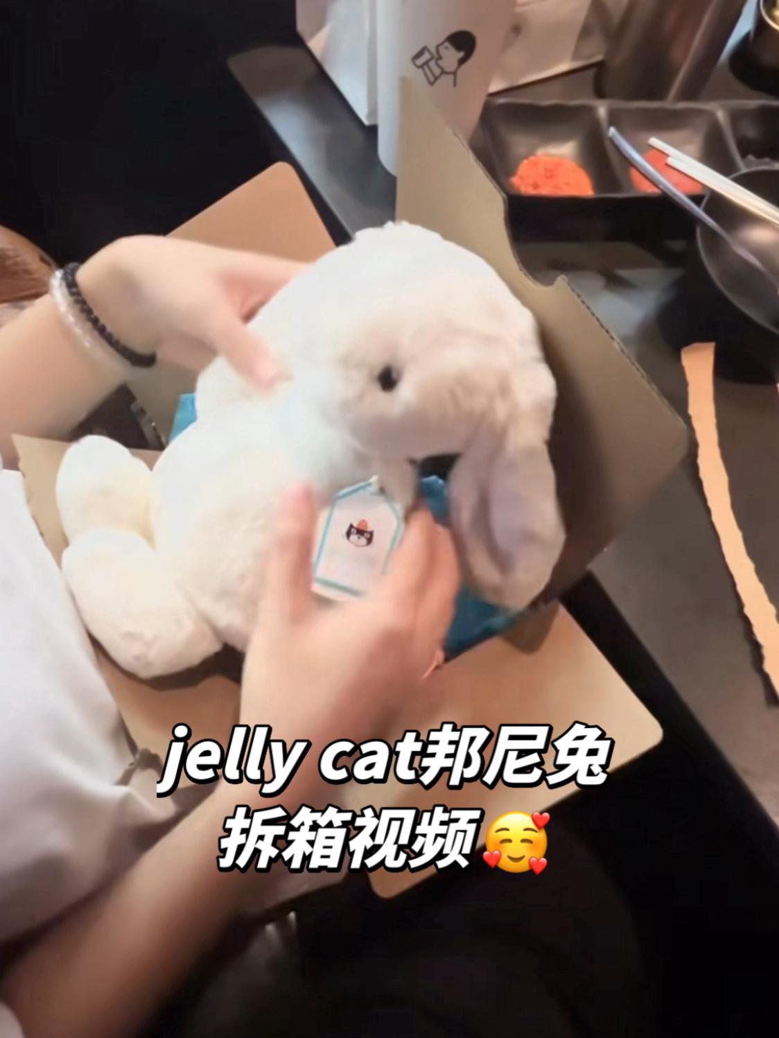 幸福就是收到了最重要的人送给有意义的jelly cat！