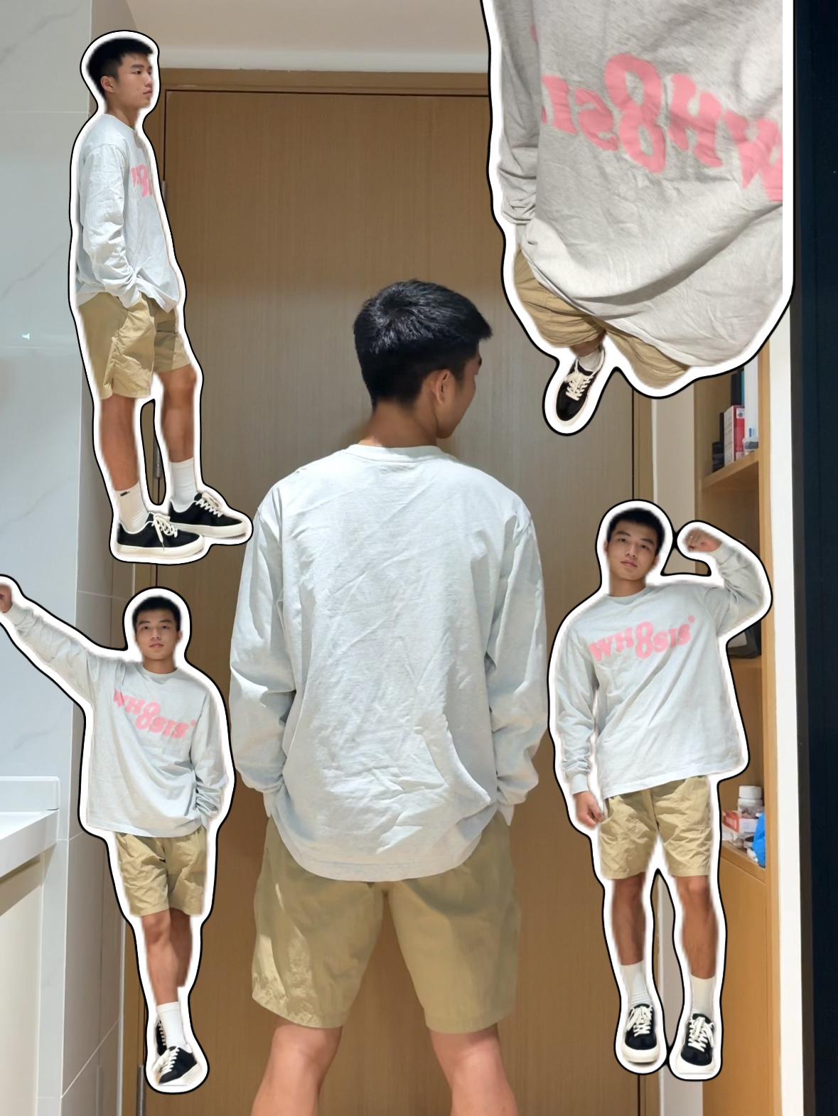 ✌️简约休闲少年感增高穿搭｜VASIBAEN潮男穿搭