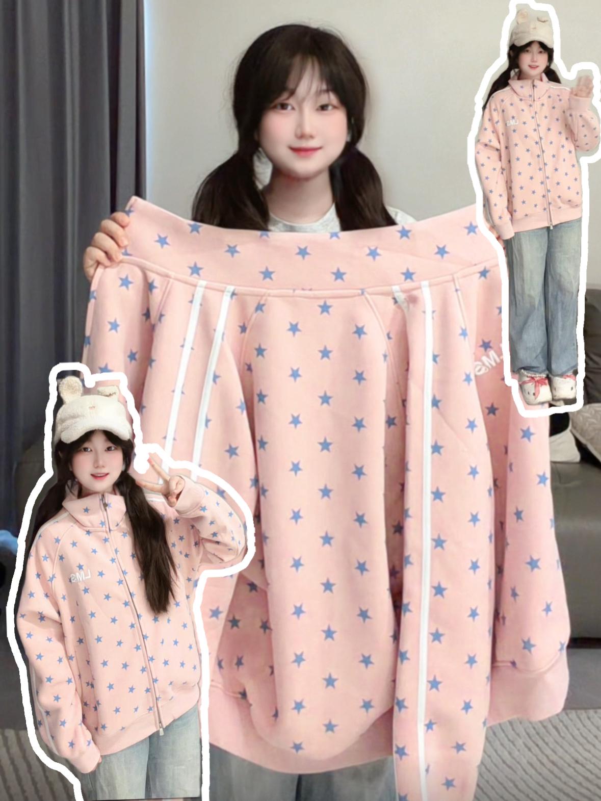 💭分享一件超舒服的粉色外套！真的很喜欢呀～