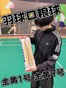 口粮羽毛球!金黄1号!金黄9号!实测!