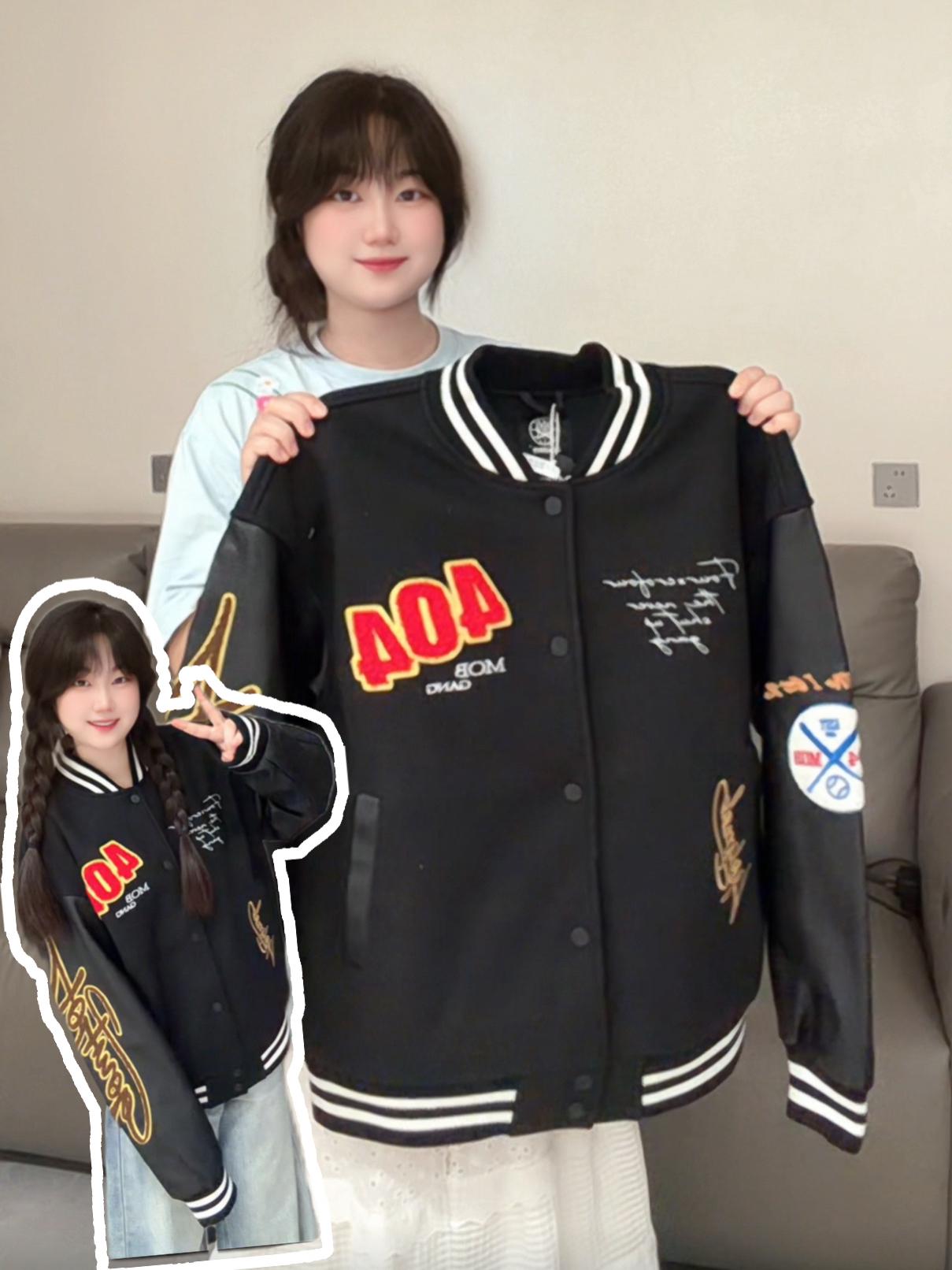 ⚾️早秋黑色棒球服分享!酷酷的很喜欢~
