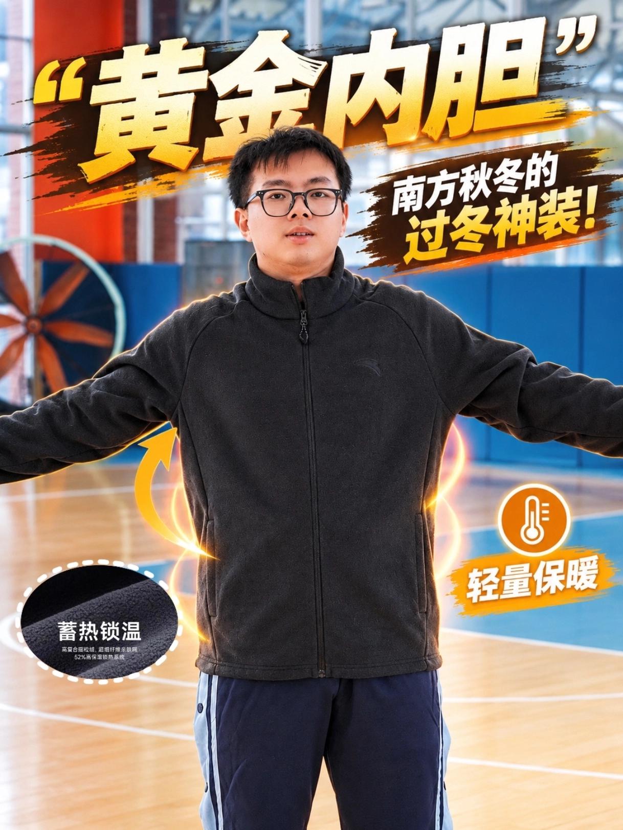 既能当外套又能当内胆！轻便保暖不臃肿！