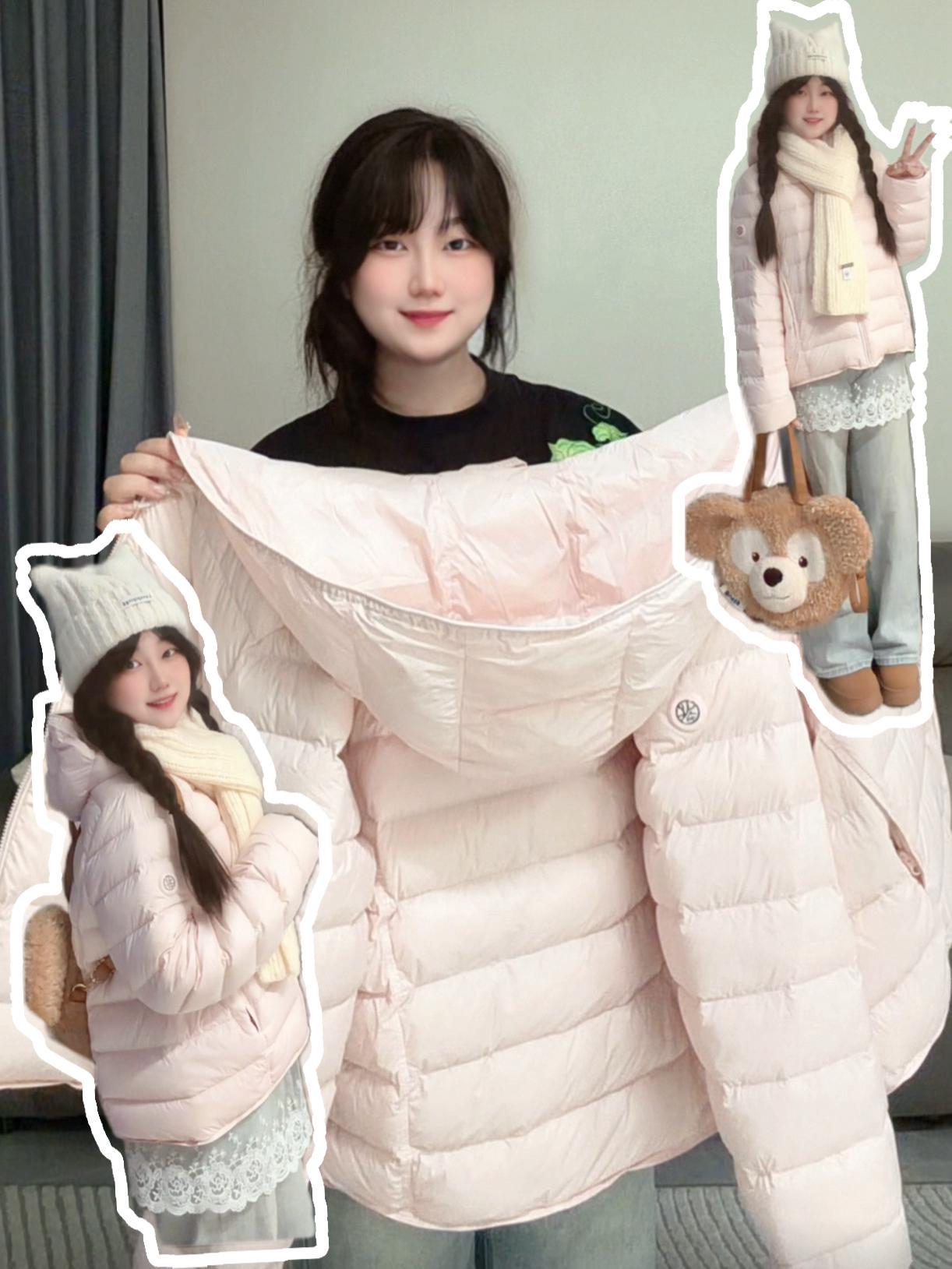 💭浅浅期待冬天❄️奶呼呼的粉色羽绒服我先穿!!