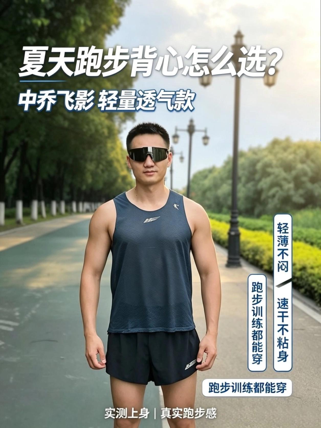 实测户外晨跑，这件竞速背心暴汗也不贴身！