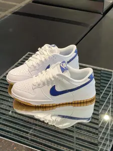 Dunk复古白蓝生胶 经典永不过时,上脚超清爽