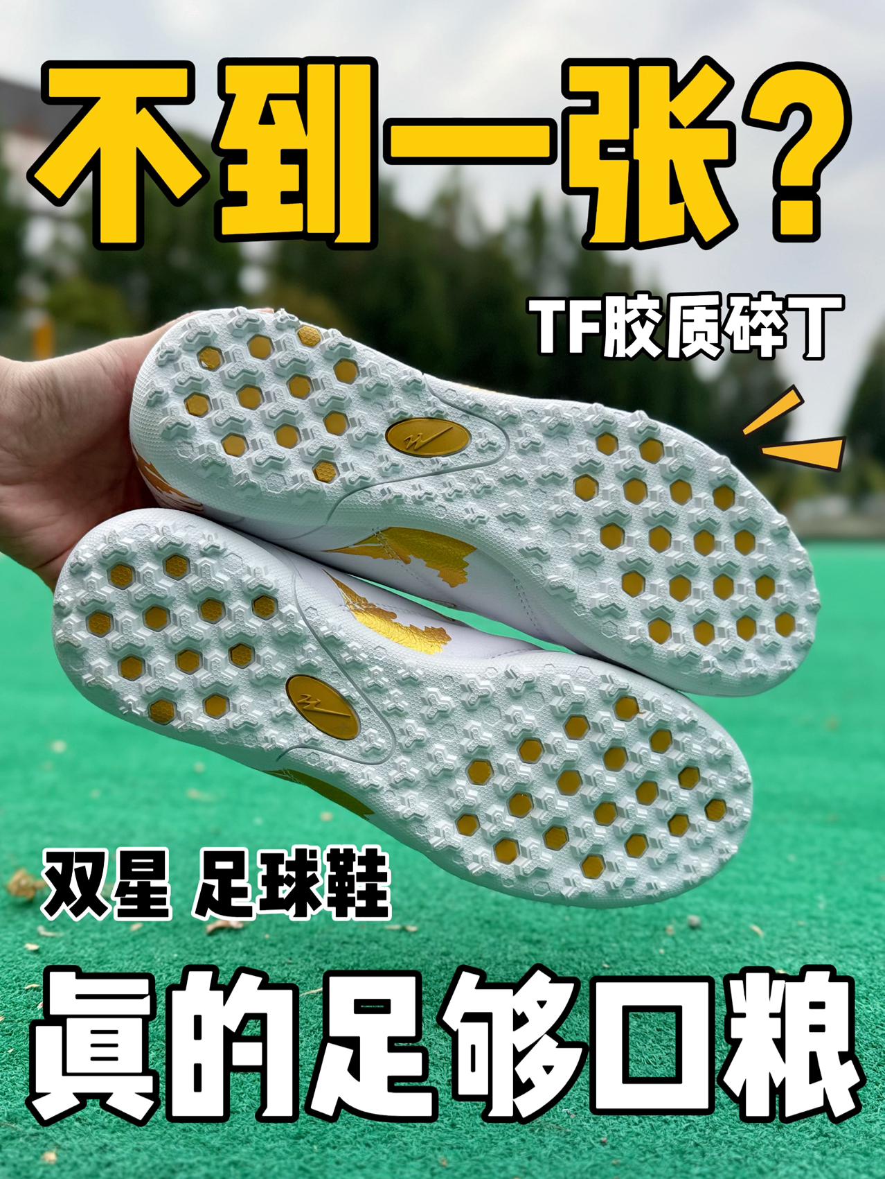 不到一张拿下⁉️妥妥的口粮足球鞋啊‼️