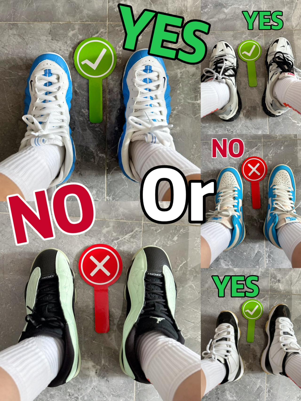 YES or NO⁉️钩子的出街潮鞋你会选哪双‼️