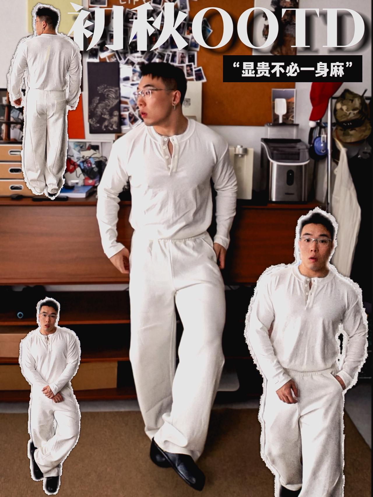 大码男装入秋分享|“显贵不必一身麻”!