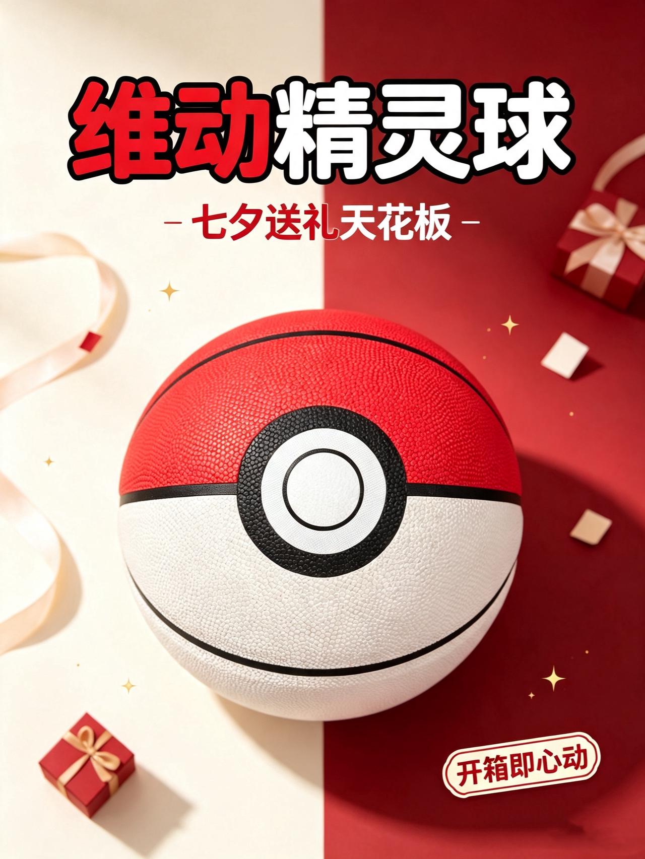 别再乱送礼物❗这个精灵球篮球男友收到哭了😭