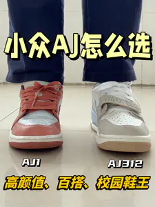 大学四年鞋王|小众AJ1和AJ312怎么选⁉️