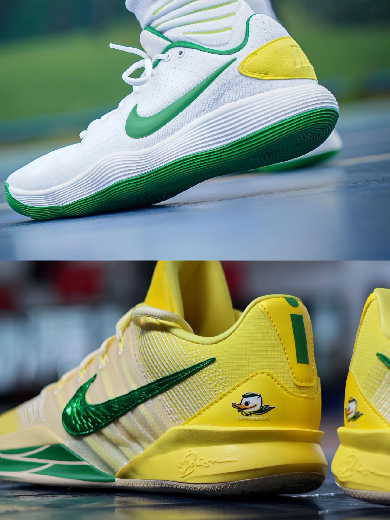 【这两配色圆了我对俄勒冈PE配色的执念💛💚】