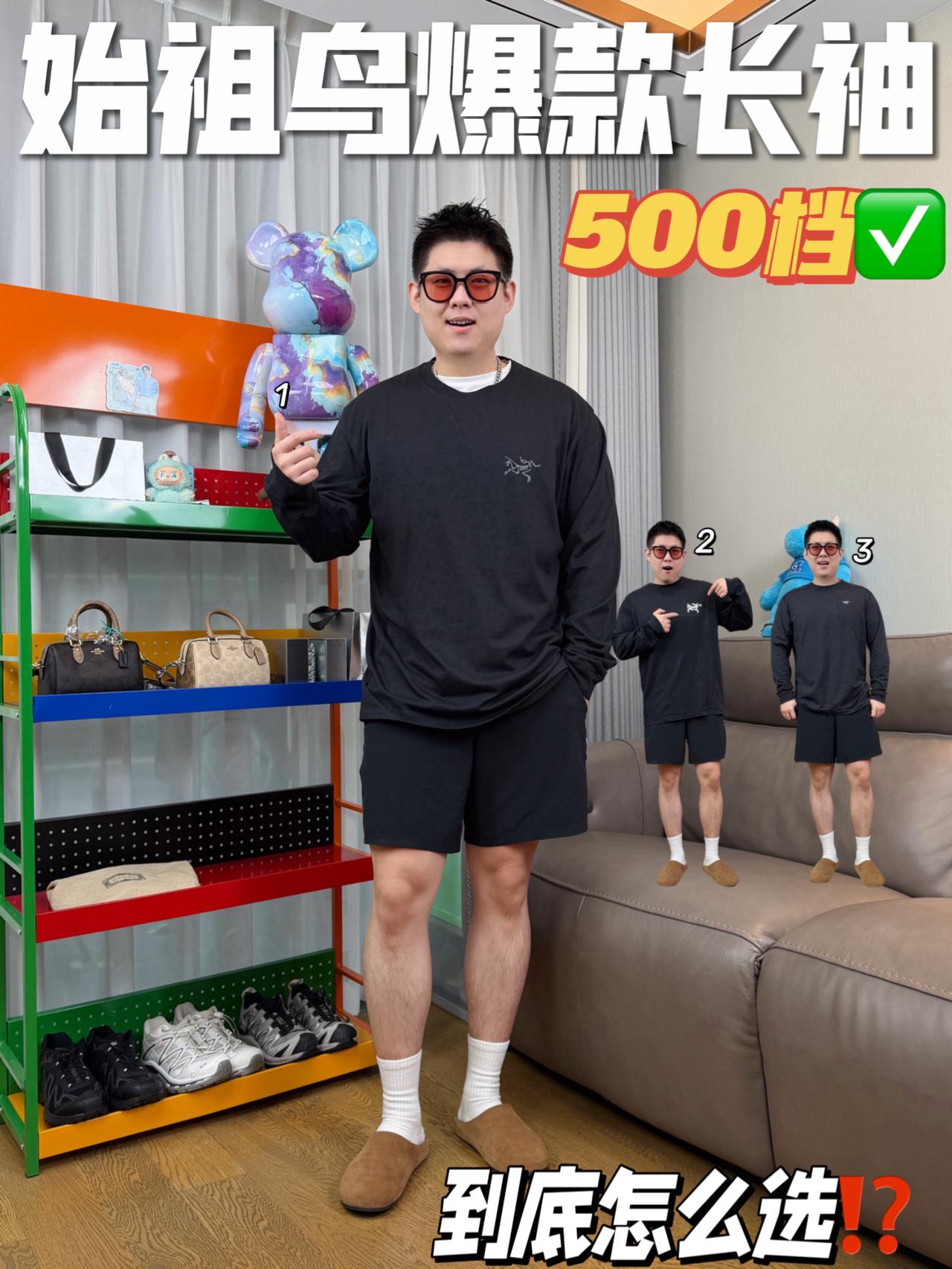 爆款始祖鸟长袖怎么选🙋‍♂️｜预算500➕必看✅