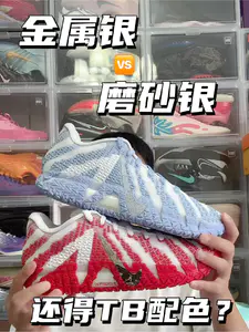 WOW鞋狗来了|金属银🆚磨砂银还得看TB配色⁉️