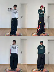 男生皇马球衣夏日穿搭