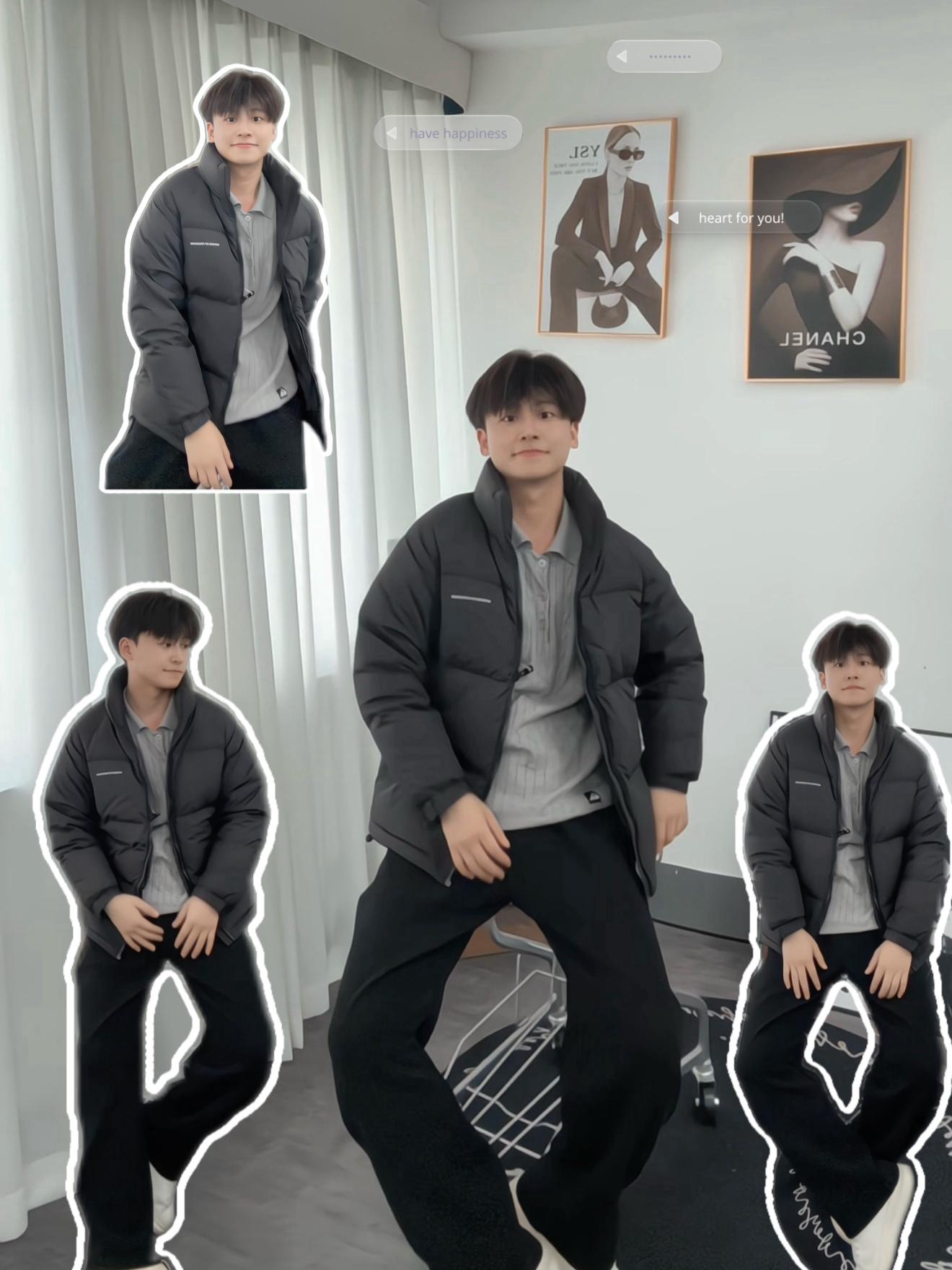 羽绒服穿搭指南