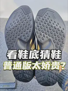 看鞋底猜鞋|普通版太娇贵?