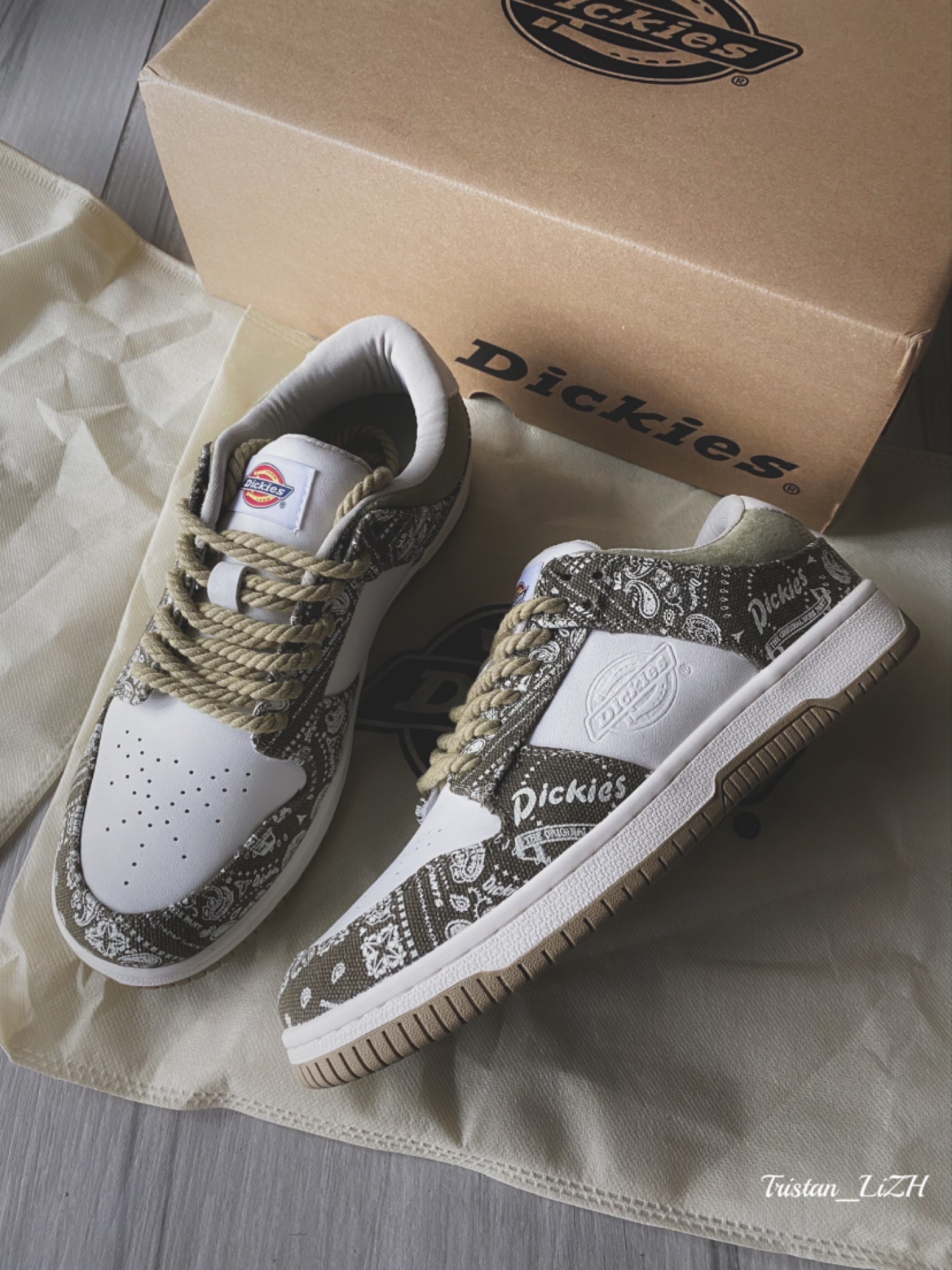 腰花花，不配藏青就得配军绿😍