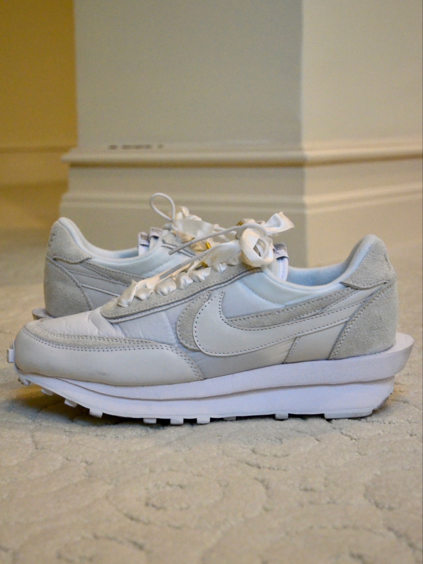 增高神器|Nike Sacai3.0 纯白