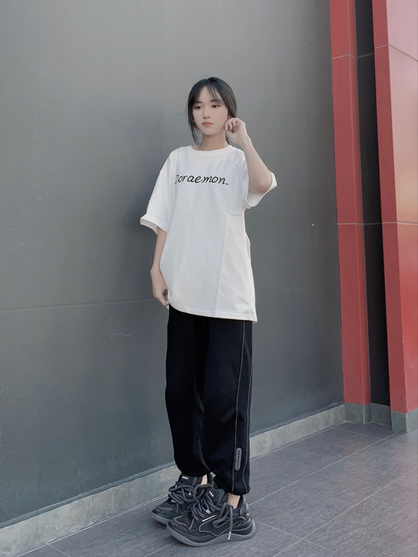 黑白简约风