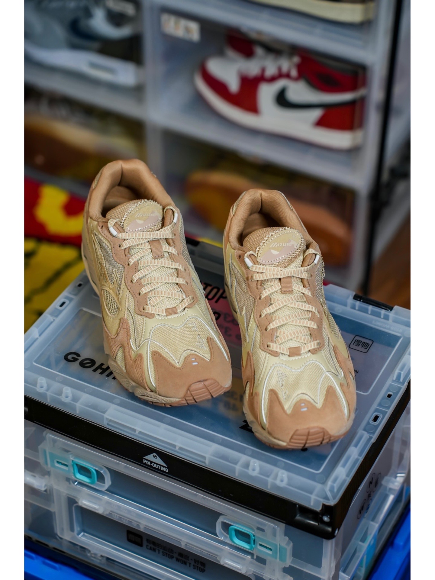 好特别的复古跑鞋👟