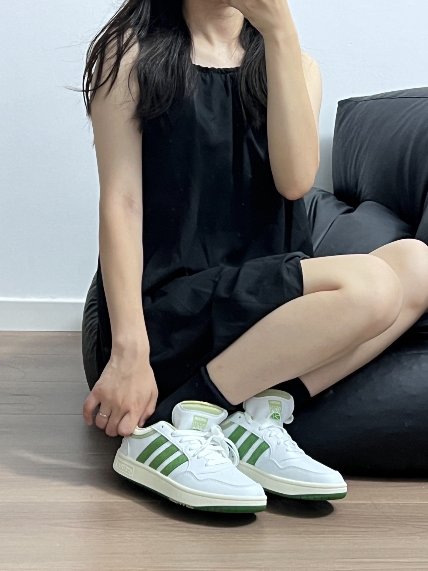 ootd|黑色系搭配银色戒指太好看啦!🪐