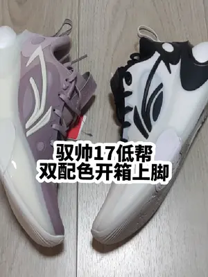 【布拉格方程】李宁驭帅17低帮『双配色』