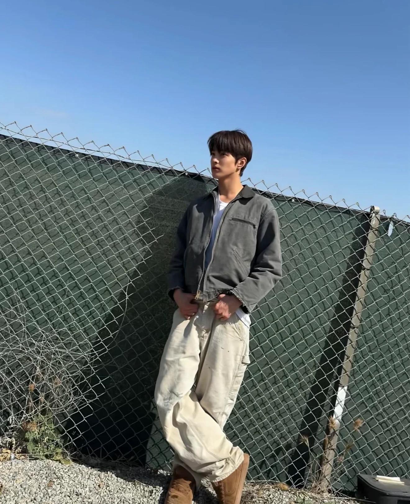韩系松弛感穿搭灵感 | ZARA做旧工装夹克氛围感绝了