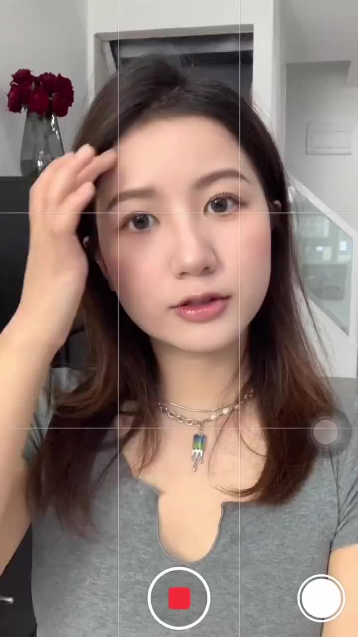 方圆脸美式白开水妆容｜浓颜淡妆天花板！