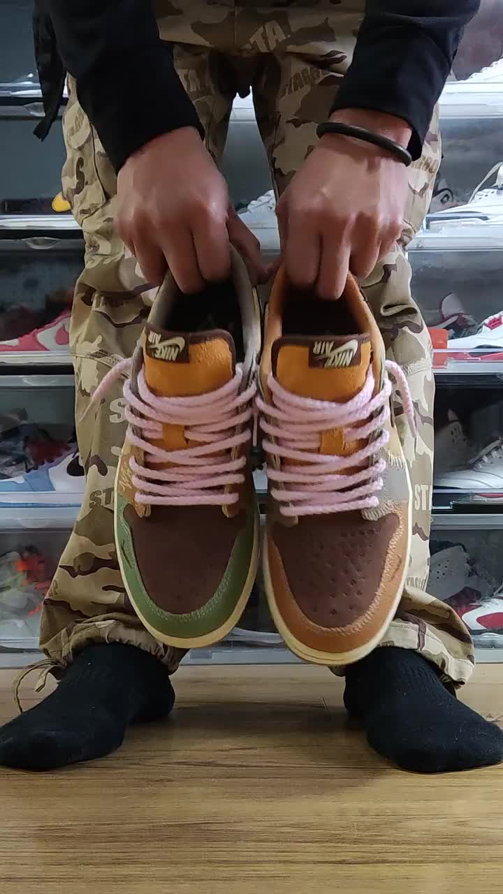 AJ1LOW的这双胖虎真的是好偏心，设计