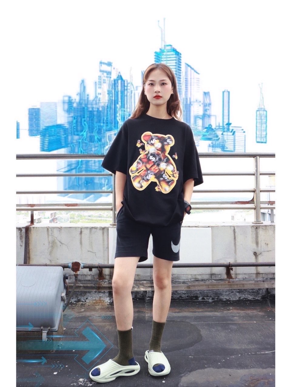小个子女生的穿搭离不开“显高”这个词、哈