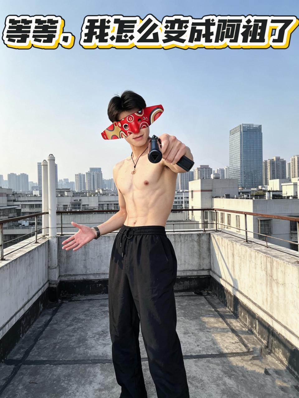 入手阿祖面具,这也太酷了吧!