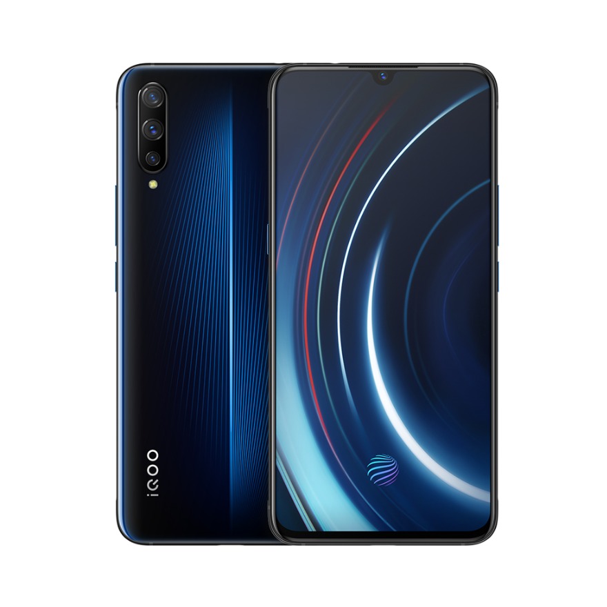 生而爱酷它是划破夜空的一道蓝色闪电:vivo iqoo 电光蓝-识物