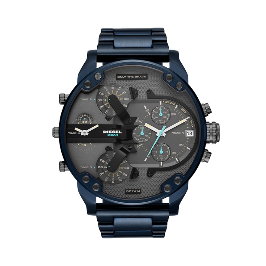 diesel/迪赛 mr daddy系列 电子动能石英男表 dz7414