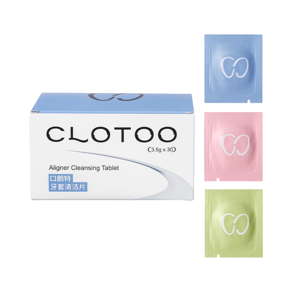 推荐商品：clotoo/口朗特 牙套保持器泡腾清洁片 抑菌正畸