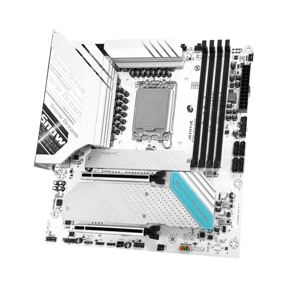 推荐商品：精粤 B760M系列芯片组 DDR4电脑主板 紧凑结构 双通道内存